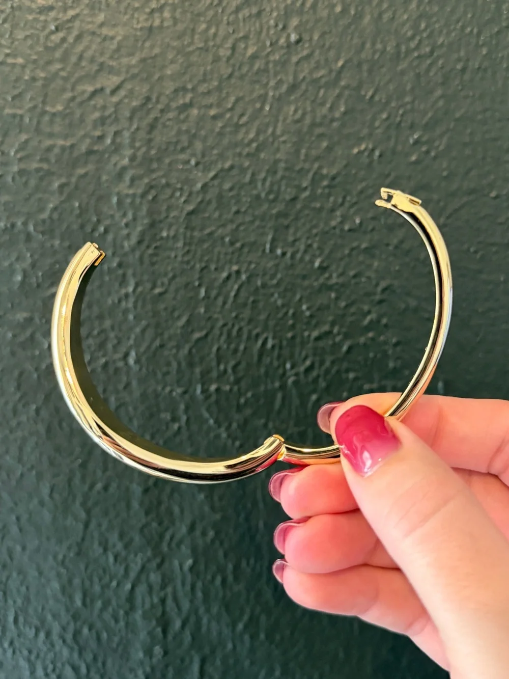 Gold Talia Bangle Ana Luisa Bracelet